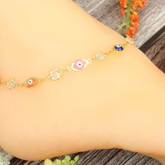 "Elegant Handmade Anklet – Delicate Jewelry for Women, MAR091535 - Picture 2 of 10